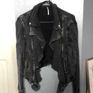 FREE PEOPLE MOTO JACKET
